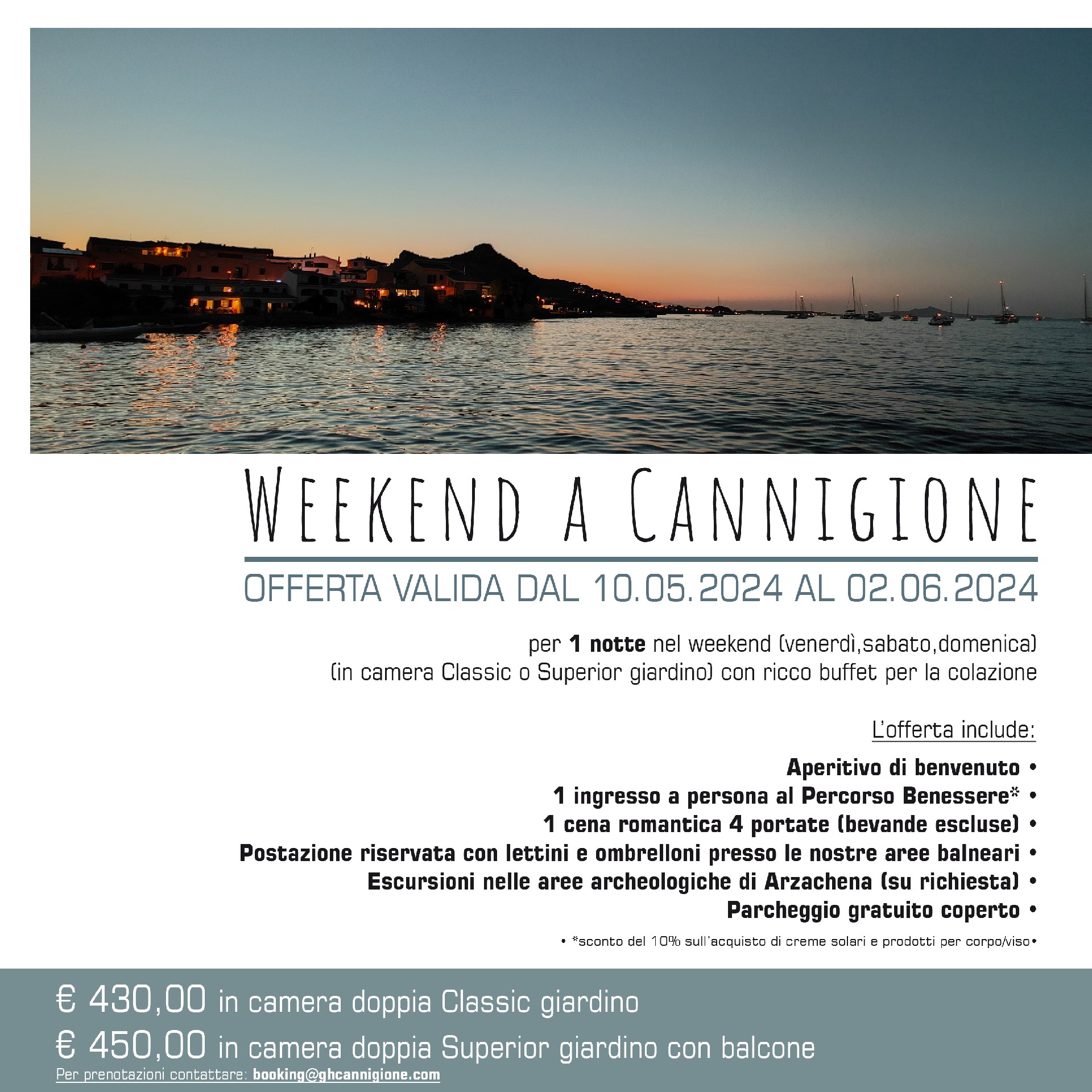 Weekend a Cannigione - Offerte - Grand Hotel Cannigione